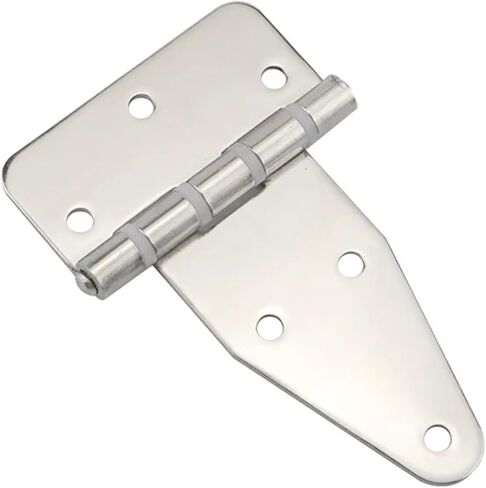 معدات سميكة موصل ميكانيكي شقة قابلة للطي خزانة الباب المفصلي 304 الفولاذ المقاوم للصدأ 1 قطعة (304 SS-1A) in Kuwait