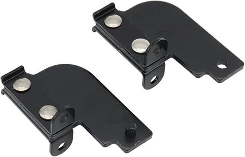 Iron Black Flat Gasket Hardware Hinge Connector Industrial Equipment Distribution Box Cabinet 1Pcs(Iron-2) in Saudi Arabia