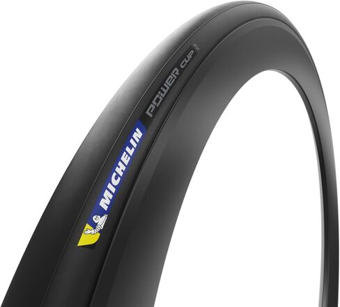 MICHELIN Power Cup Road Tire 700x28C Folding Clincher with Aramid Protek Technology, X-Race Compound, 3x120 TPI for Racing and Training, Lightweight and Durable Bicycle Tire in Saudi Arabia