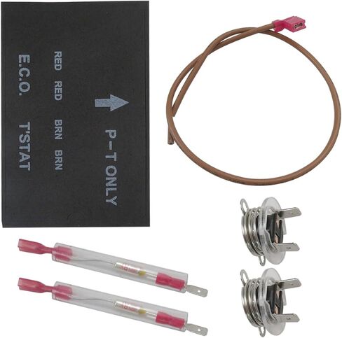 US! 93866 Thermal Cutoff & 91447 ECO Thermostat Assembly Kit for Atwood Gas/Electric EXT Water Heater: WH-9EXT, G9-EXT, GE9-EXT, GEH9-EXT, G16-EXT, GE16-EXT, GEH16-EXT in Saudi Arabia