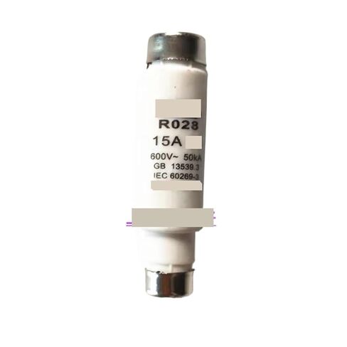 Ceramic Fuse Tube Fuse core R028 RO28 BLA 600V15A 15A RO28 15A one in Saudi Arabia