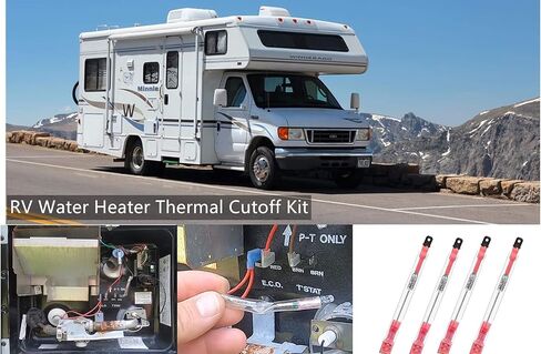 Thermal Cut off Kit for Rv Atwood 93866 Water Heater Cutoff Replacement OEM Part Thermal Fuse, Toilet Part and Fittings Oem 5 Pcak Atwood Rv Water Heater Parts in Saudi Arabia