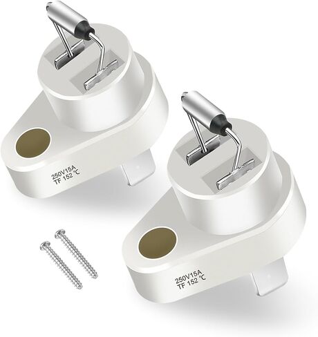 005899F صمام قطع حراري 152 درجة مئوية، متوافق مع Raypak 005899F Zodiac R0012200 مجموعة استبدال مفتاح تشغيل سخان حمام السباحة، قطع غيار سخان حمام السباحة، ملحقات وصلة الصمامات الحرارية، قطعتان in Kuwait