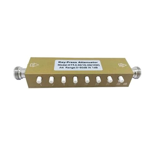 N-Type Push-Button Adjustable attenuator 0-30/60/90dB DC/3/4GHz(N-KK 0-60dB 3G 2W) in Kuwait