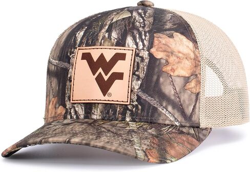 غطاء رأس باسيفيك NCAA Collegiate Camo Snapback Trucker غطاء خلفي شبكي مسامي مثالي للاستخدام في الهواء الطلق والمغامرات in Saudi Arabia