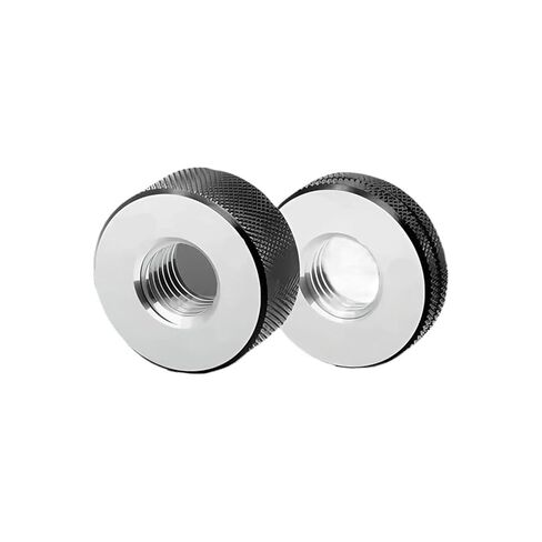 1 مجموعة (1 مقياس المرور + مقياس التوقف) 6H متري غير قياسي ذو أسنان دقيقة حلقة M1-M8 أدوات قياس (M5X0.8 6h) in Kuwait