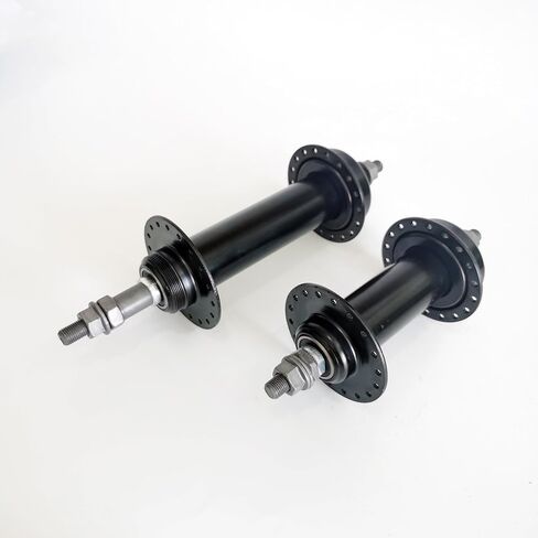 Fat Tire Bike Wheel Part Bicycle Front & Rear Hub 135x190mm Width 36 Hole, Fit Threaded Freewheel 20"/26" x4.0 Snow Bicycle, Disc Brake (Black) in Saudi Arabia