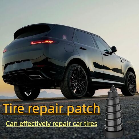 طقم إصلاح الإطارات الفراغي الجديد لعام 2026: مسامير وأدوات مطاطية ذاتية الخدمة مكونة من 20 قطعة بحجمين للسيارات والدراجات النارية والشاحنات والدراجات. in Kuwait