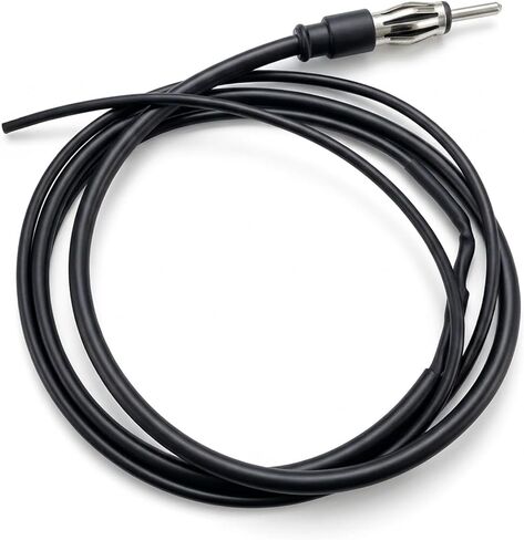 STUDIOFINIX 1.3M Marine Radio Antenna, Waterproof Dipole Hideaway FM Antenna No Drilling Easy Install for Car Boat ATV UTV, Black in Kuwait