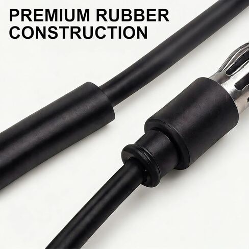 STUDIOFINIX 1.3M Marine Radio Antenna, Waterproof Dipole Hideaway FM Antenna No Drilling Easy Install for Car Boat ATV UTV, Black in Kuwait