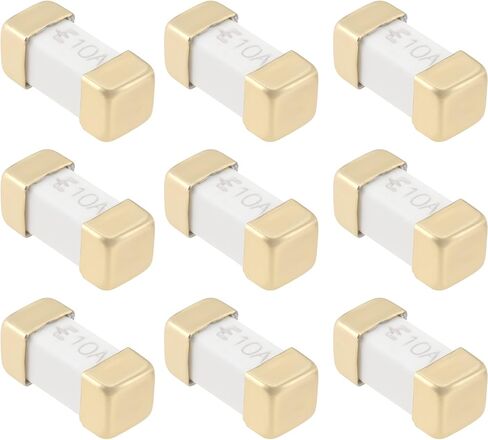 30x SMT SMD 2410 Fuse 10A/125V for LCD LED TV Power Supply Unit Air Conditioner Ceramic in Saudi Arabia