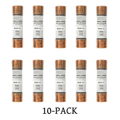 10 عبوات NON-20A غير 20 أمبير لمرة واحدة، NON-20 فئة الحد الحالي K5 خرطوشة الصمامات in Kuwait