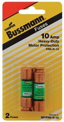 Bussman BP/FRN-R-10 10 Amp Heavy-Duty Motor Protection Fuse 2 Count in Saudi Arabia
