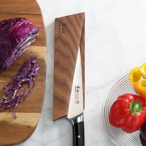 غمد سكين مغناطيسي من خشب الرماد من كانجشان لـ (8 بوصات للطهاة/7 بوصات سانتوكو/7 بوصات ناكيري)، 503947 in Kuwait