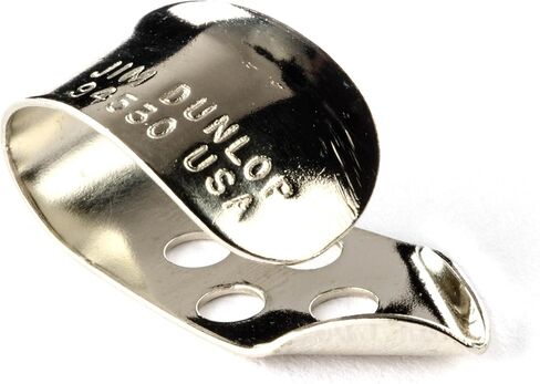 Dunlop 3040TLS Nickel Silver Thumbpicks, Left Handed, .025", 20/Box in Saudi Arabia