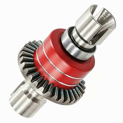 الصلب RC الجبهة الخلفية التفاضلية مجموعة تروس الإدخال ترقية أجزاء ل Hyper go 1/16 H16BM H16PL H16DR H16207 16208 16209 16210 H16 1/14 14301 14302 14209 14210 سلسلة (الأحمر). in Kuwait