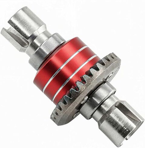 الصلب RC الجبهة الخلفية التفاضلية مجموعة تروس الإدخال ترقية أجزاء ل Hyper go 1/16 H16BM H16PL H16DR H16207 16208 16209 16210 H16 1/14 14301 14302 14209 14210 سلسلة (الأحمر). in Kuwait