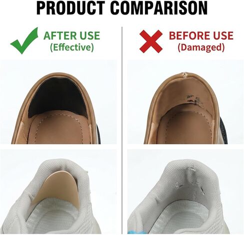 Shoe Patches for Holes, 18pcs Shoe Back Cushion Pads Shoes Lining Repair Self-Adhesive Inside Patches Heel Pads for Shoes Toe Burst Patch for Heel Wear Toe Holes Inner Heels Toes, Black Beige White in Saudi Arabia