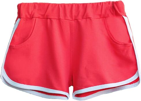 شورت الجري للفتيات المراهقات في صالة الألعاب الرياضية والتمارين الرياضية واليوجا قصير in Kuwait