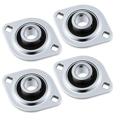 4 قطعة SBPFL204-12 3/4 "رمح مضغوط شفة تحمل اثنين الترباس شنت شفة تحمل استبدال لأنظمة قماش القنب شاحنة قلابة in Saudi Arabia