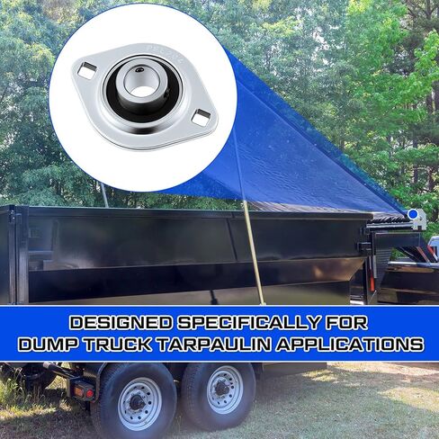 4 قطعة SBPFL204-12 3/4 "رمح مضغوط شفة تحمل اثنين الترباس شنت شفة تحمل استبدال لأنظمة قماش القنب شاحنة قلابة in Saudi Arabia