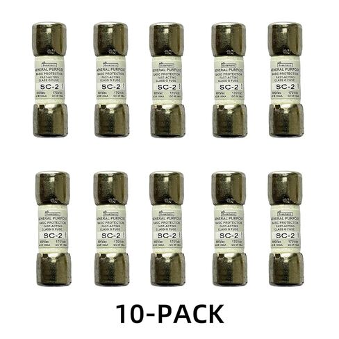 10-Pack جديد SC-2 SC-2A SC 2A 600Vac صمام تأخير الوقت، BP/SC-2A BG3031P صمامات خرطوشة الرفض الحالية من الفئة G in Kuwait