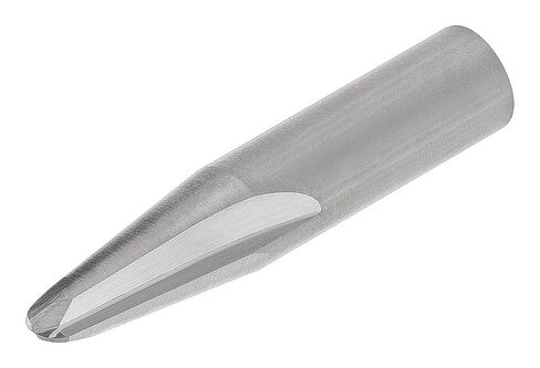 قاطع عداء Micro 100 MRT-250-062، زاوية متضمنة 20 درجة، نصف قطر 1/16 بوصة، .414 بوصة LOC، 2 فلوريدا، قطر عرقوب 1/4 بوصة، 2-1/2 بوصة OAL، غير مطلي in Kuwait