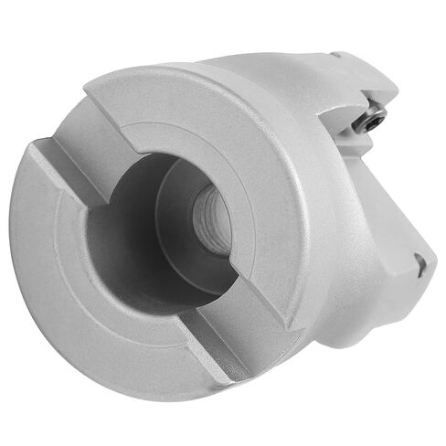 Face Milling Cutter Head, 4‑Flute Design for Metal Processing, High Efficiency, Durable High Carbon Steel Material, Safe and Secure, Inner Hole Diameter Approx. 22mm, Suitable in Kuwait
