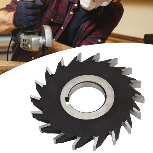 18 Teeth Speed Steel Face Milling Cutting Machine, 100mm Diameter Mill Disc for Precise Plane Processing, Glossy verge, Low, Installation in Kuwait