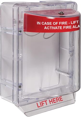 Safety Technology International, Inc. STI-1130 Stopper II مع بوق وفاصل شفاف وغطاء واقٍ من البولي كربونات in Saudi Arabia