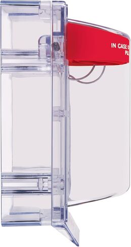 Safety Technology International, Inc. STI-1130 Stopper II مع بوق وفاصل شفاف وغطاء واقٍ من البولي كربونات in Saudi Arabia
