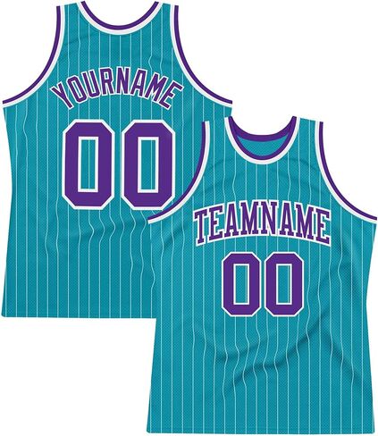 Custom Basketball Jersey for Men Women Youth, Personalized Stitched Printed Name Number Logo, Navy Pinstripe Sports Jersey in Saudi Arabia