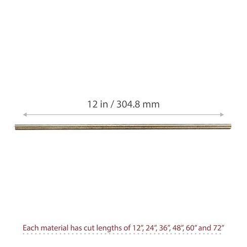 A2 Tool Steel Round Bar 0.625 Inch Diameter 12" Cut Length for Industrial Use, Dies, Cutting Tools, Knifemaking in Kuwait