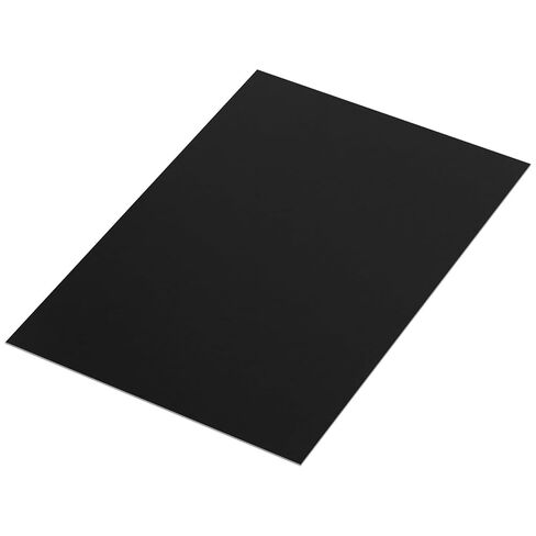 JAPCHET 10 Pack 7 x 5 x 1/32 Inch Anodized Aluminum Sheet, Anodized Aluminum Blanks Black Metal Blanks for Laser Engraving, Crafting, DIY, House Decoration in Saudi Arabia