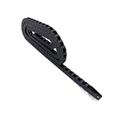 5x5mm 1 Meter Miniature Wire Carrier Cable Drag Chain Bridge Type Non-Opening Engineering Nylon Towline Tanks in Saudi Arabia