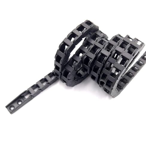 5x5mm 1 Meter Miniature Wire Carrier Cable Drag Chain Bridge Type Non-Opening Engineering Nylon Towline Tanks in Saudi Arabia