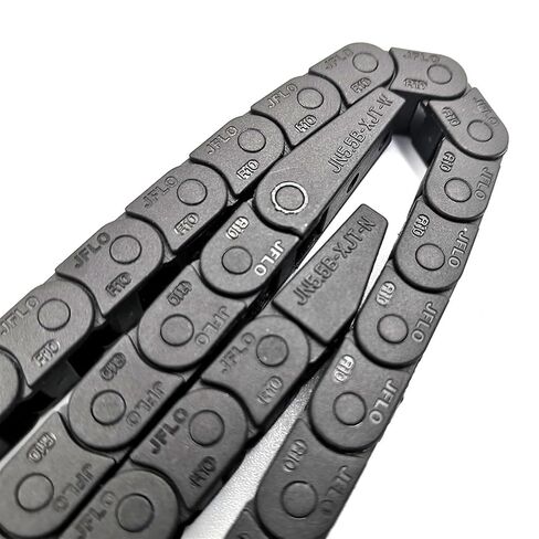 5x5mm 1 Meter Miniature Wire Carrier Cable Drag Chain Bridge Type Non-Opening Engineering Nylon Towline Tanks in Saudi Arabia