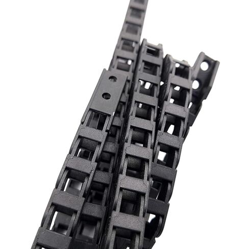 5x5mm 1 Meter Miniature Wire Carrier Cable Drag Chain Bridge Type Non-Opening Engineering Nylon Towline Tanks in Saudi Arabia