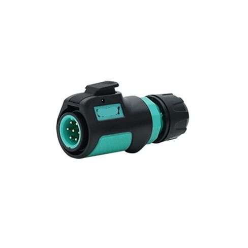 M12 مقاوم للماء الطيران 2-3-4 الأساسية 5-6-7-8 دبوس الطاقة مقعد مستدير موصل سريع (K12 P4 المكونات الأساسية 5A250V) in Kuwait