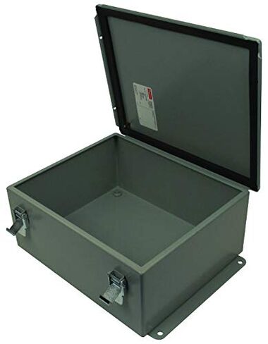 A-1210CHQR - حاوية معدنية، كهربائية/صناعية، فولاذ، 305 مم، 254 مم، 127 مم، IP65 (A-1210CHQR) in Kuwait