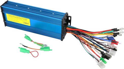 36V 48V 52V 60V 64V 72V 84V Brushless Controller, 1000-2200W, Maximum Current 50A Motor Speed Controller for E-Bike Electric Bicycle Go Kart Scooter ATV, Aluminum in Saudi Arabia