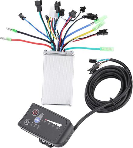 lyrlody 250 واط 350 واط وحدة تحكم بمحرك كهربائي بدون فرشاة أداء صامت ومستقر لمجموعة عرض LED لسيارة سكوتر مع تصميم قوي مقاوم للمطر وسهل التركيب (36 فولت 250 واط/350 واط) in Kuwait