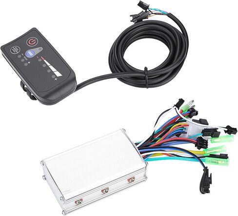 lyrlody 250 واط 350 واط وحدة تحكم بمحرك كهربائي بدون فرشاة أداء صامت ومستقر لمجموعة عرض LED لسيارة سكوتر مع تصميم قوي مقاوم للمطر وسهل التركيب (36 فولت 250 واط/350 واط) in Kuwait