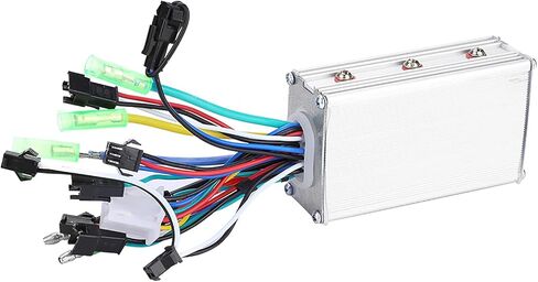 lyrlody 250 واط 350 واط وحدة تحكم بمحرك كهربائي بدون فرشاة أداء صامت ومستقر لمجموعة عرض LED لسيارة سكوتر مع تصميم قوي مقاوم للمطر وسهل التركيب (36 فولت 250 واط/350 واط) in Kuwait