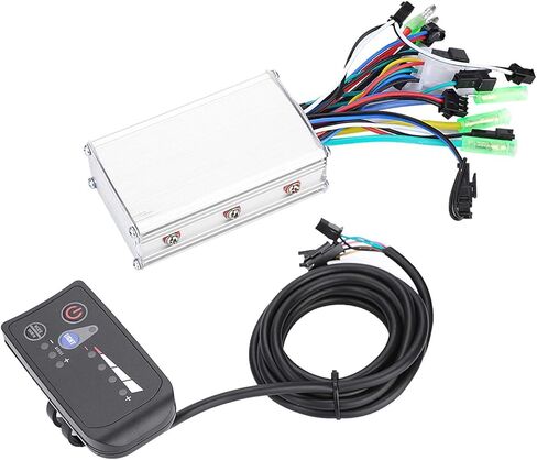lyrlody 250 واط 350 واط وحدة تحكم بمحرك كهربائي بدون فرشاة أداء صامت ومستقر لمجموعة عرض LED لسيارة سكوتر مع تصميم قوي مقاوم للمطر وسهل التركيب (36 فولت 250 واط/350 واط) in Kuwait