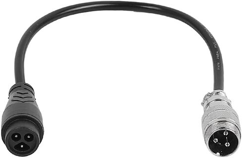 Charger Socket Adapter to Switch Old GX16 3-Pin to New Plug for Dualtron/TEVERUN Electric Scooter MINIMOTORS Transfer Cable in Kuwait