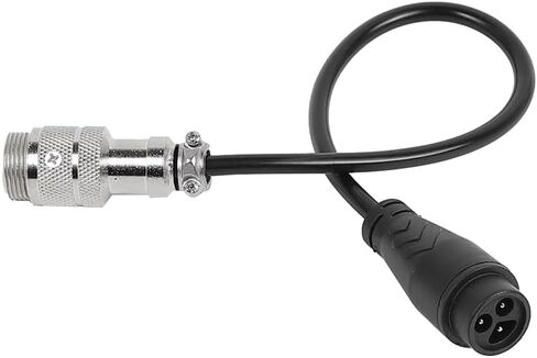 Charger Socket Adapter to Switch Old GX16 3-Pin to New Plug for Dualtron/TEVERUN Electric Scooter MINIMOTORS Transfer Cable in Kuwait