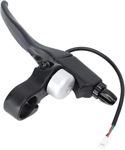 Premium Aluminum Alloy Electric Scooter Handbrake Replacement Brake Lever with Integrated Bell Ergonomic Non-Slip Design Easy to Install for Xiaomi M365/Segway ES Electric Scooters in Saudi Arabia