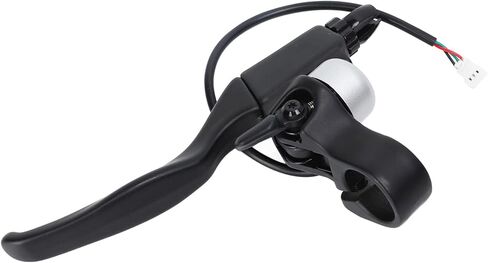 Premium Aluminum Alloy Electric Scooter Handbrake Replacement Brake Lever with Integrated Bell Ergonomic Non-Slip Design Easy to Install for Xiaomi M365/Segway ES Electric Scooters in Saudi Arabia