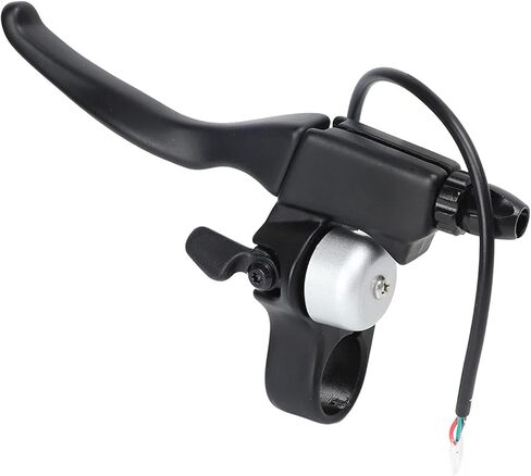 Premium Aluminum Alloy Electric Scooter Handbrake Replacement Brake Lever with Integrated Bell Ergonomic Non-Slip Design Easy to Install for Xiaomi M365/Segway ES Electric Scooters in Saudi Arabia